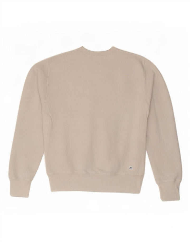 Champion Sweat-Shirt Homme Blanc Moyen Coton