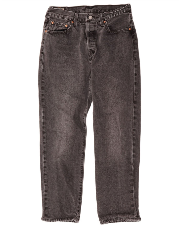 Levi's Jean Droit 501 Femme W28 L26 Gris Coton
