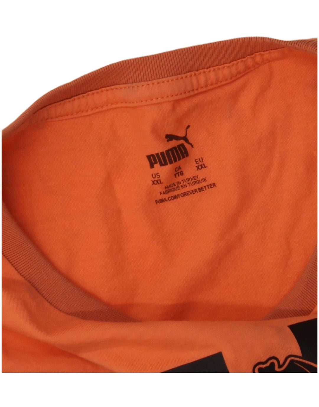 Puma T-Shirt Graphique Valencia Homme 2XL Orange