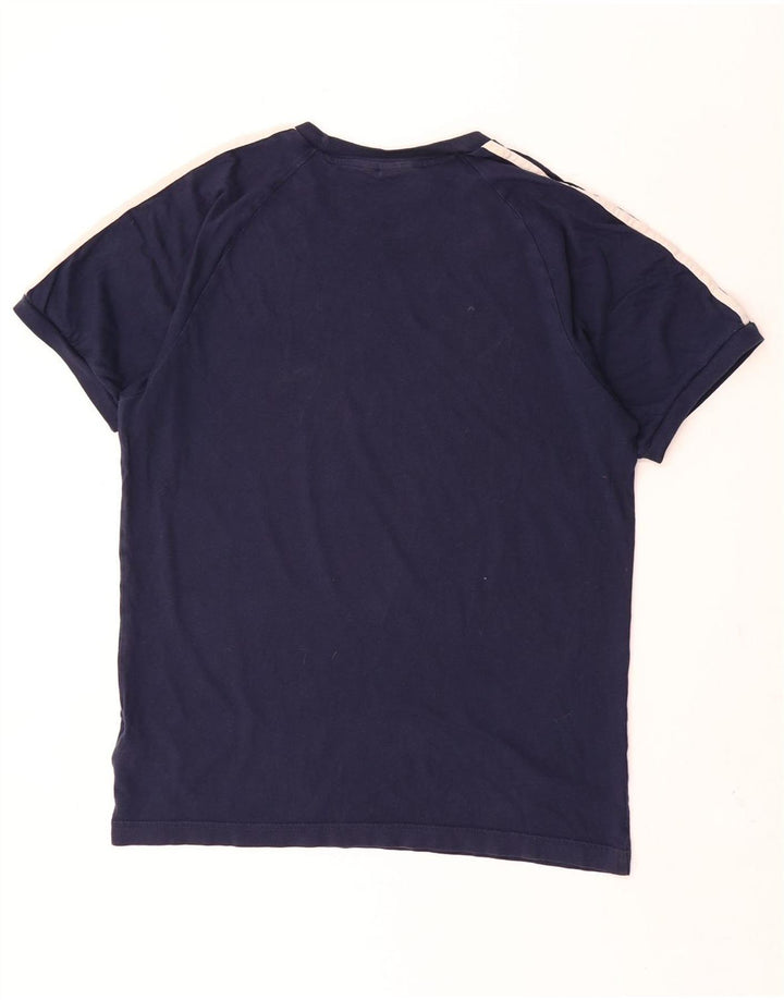 Adidas T-Shirt Homme Top Bleu Marine Moyen Coton