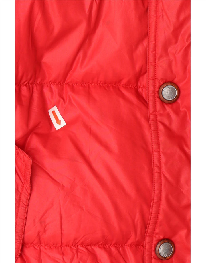 CIESSE PIUMINI Veste matelassée à capuche pour homme IT 46 Small Rouge Polyamide