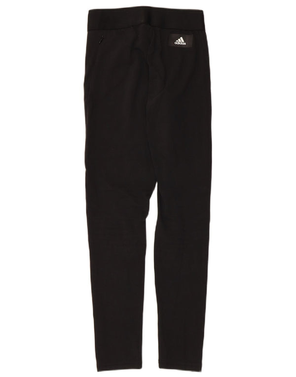 Adidas Womens Graphic Leggings UK 4/6 XS  Black