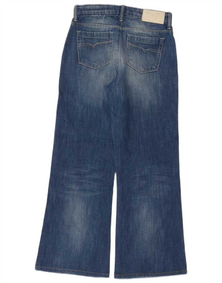 Diesel Femme Flairlegg Regular Jean Évasé W25 L27 Bleu Coton
