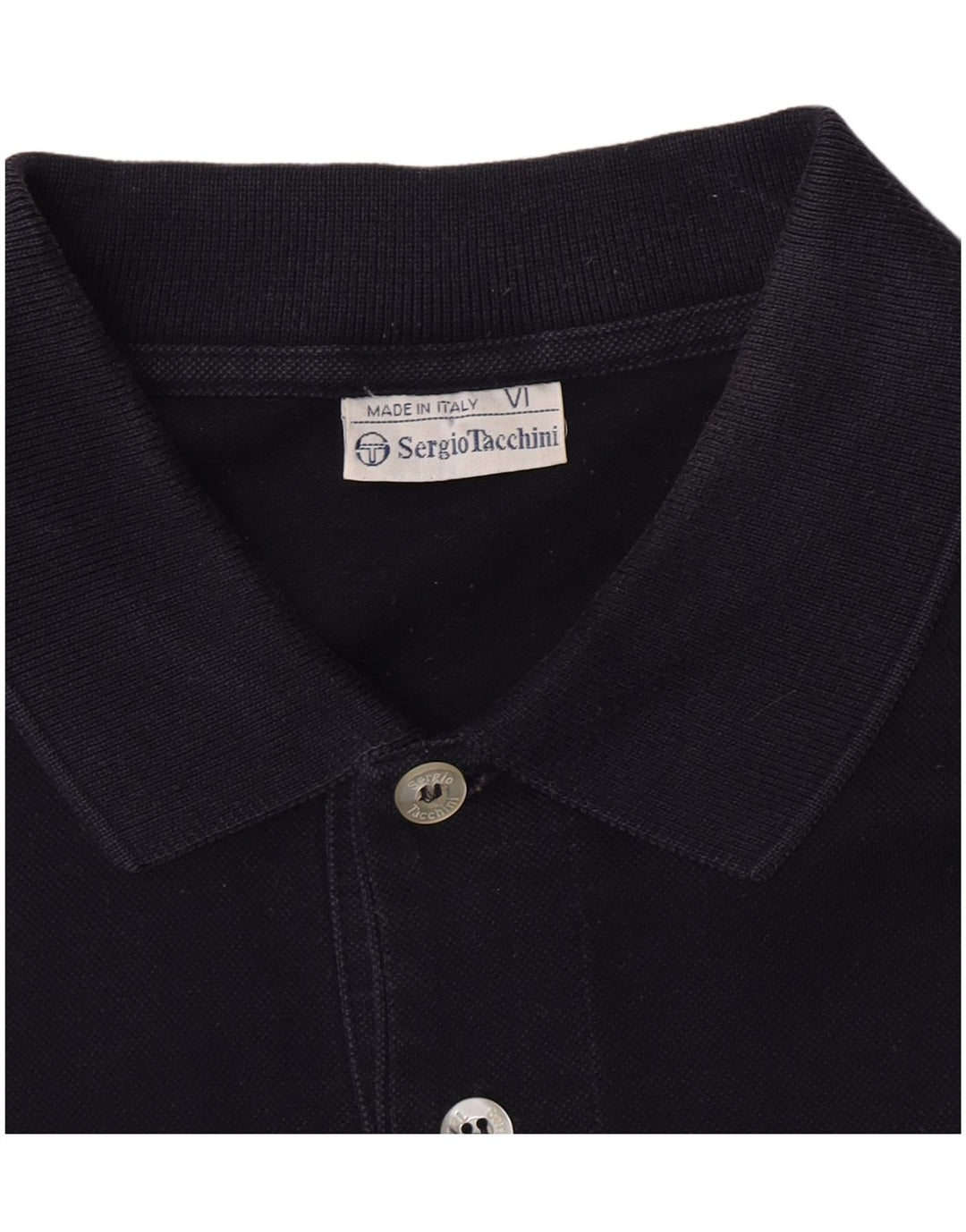 Sergio Tacchini Polo Homme Grand Bleu Marine Coton