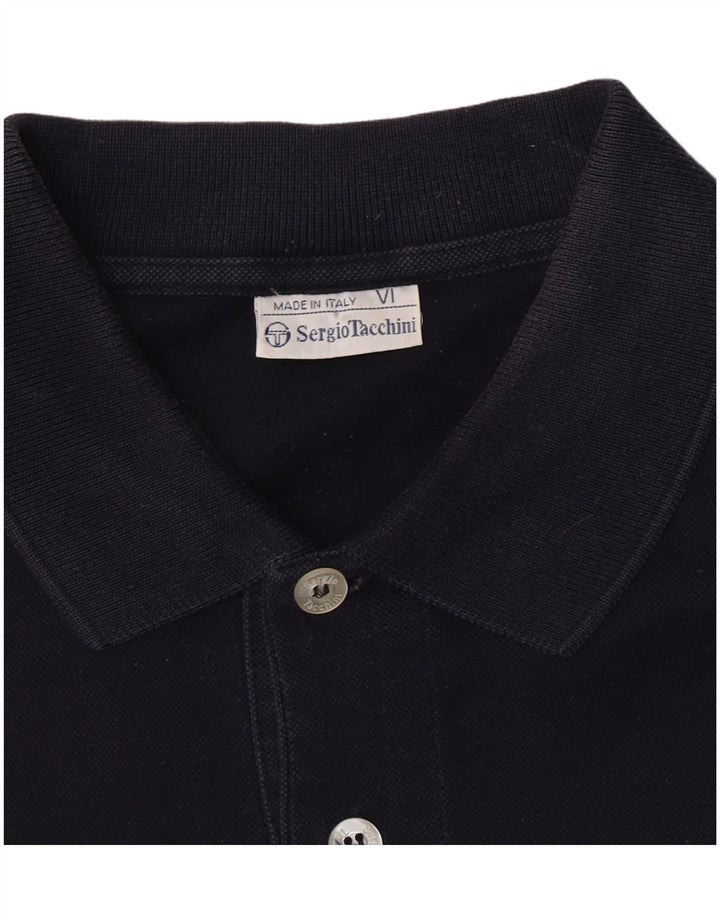Sergio Tacchini Polo Homme Grand Bleu Marine Coton