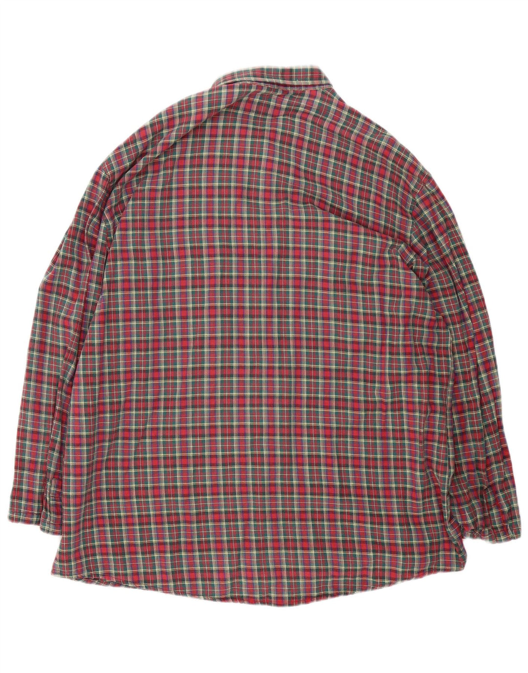 chemise en flanelle homme vintage XL Red Check