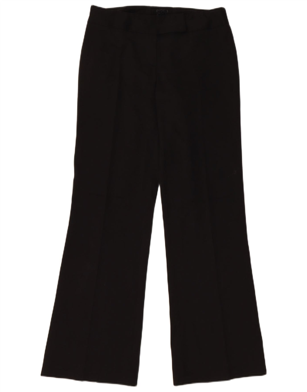 Oasis Pantalon de costume bootcut pour femme UK 10 Small W28 L31 Noir Polyester
