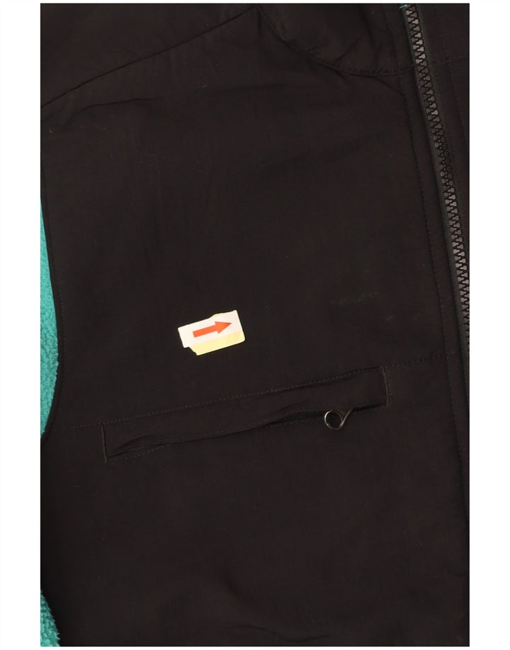 THE NORTH FACE Veste polaire pour homme UK 36 Small Turquoise Colourblock