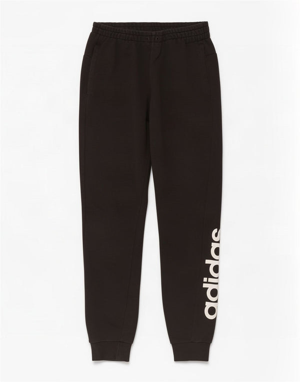 Adidas Pantalon de survêtement graphique pour femme Joggers UK 8/10 Petit coton noir