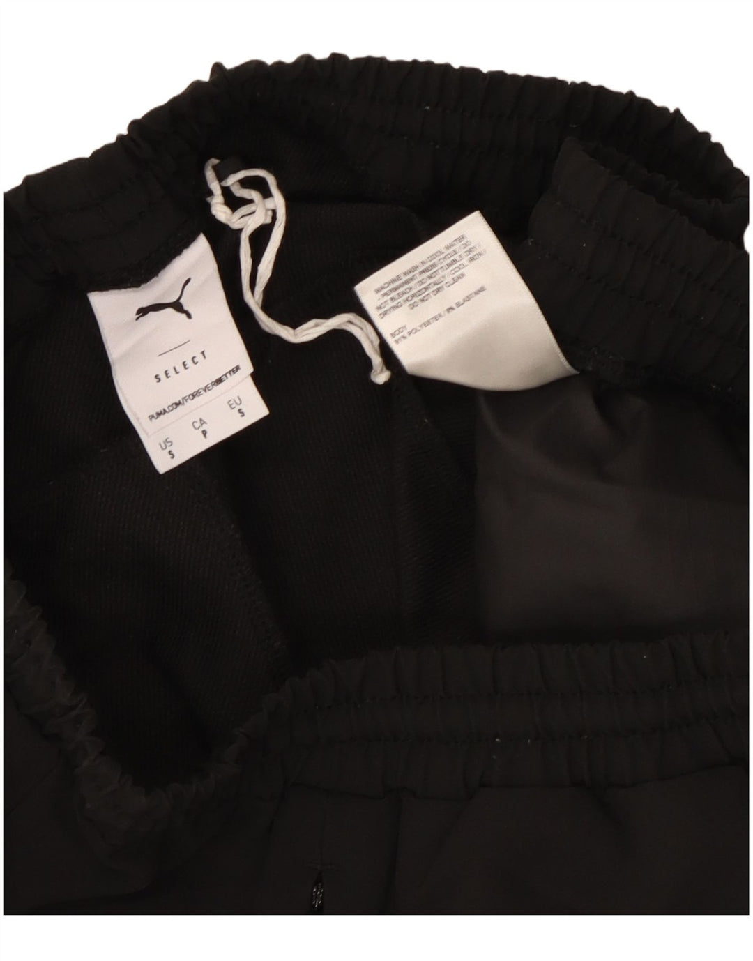 Puma Pantalon de survêtement Capri Femme UK 10 Small Noir Polyester