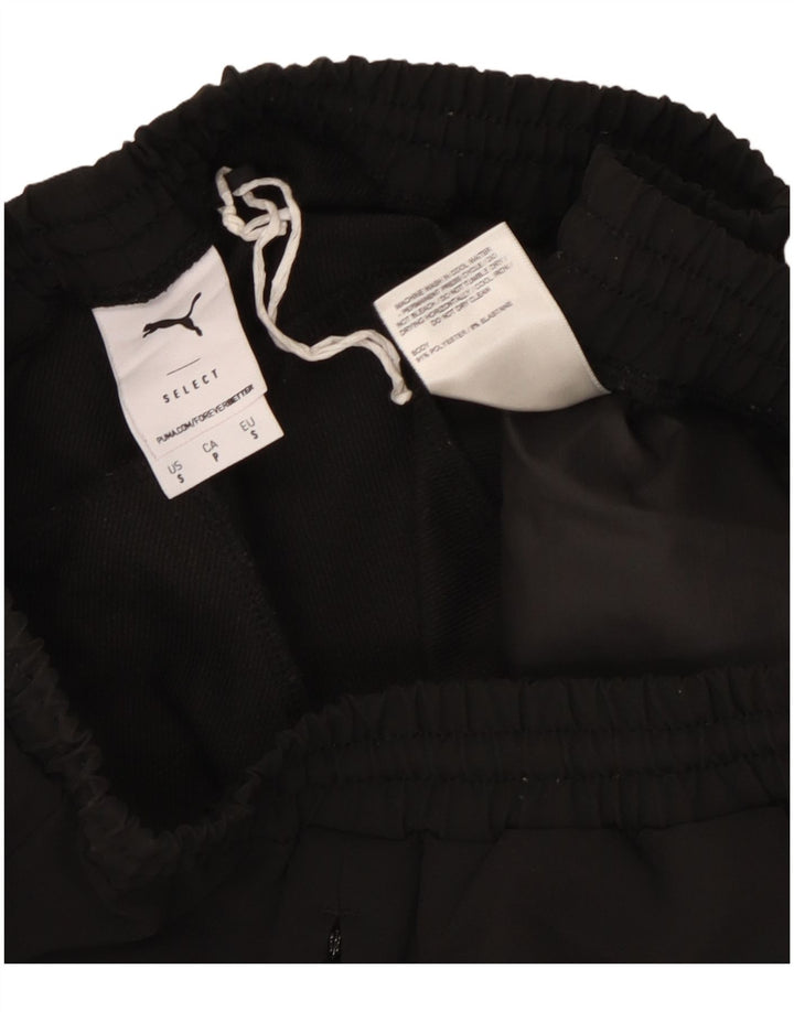 Puma Pantalon de survêtement Capri Femme UK 10 Small Noir Polyester