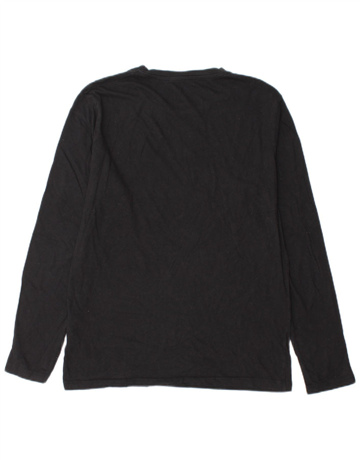 Jack & Jones Haut Graphique à Manches Longues Homme Noir Moyen Coton
