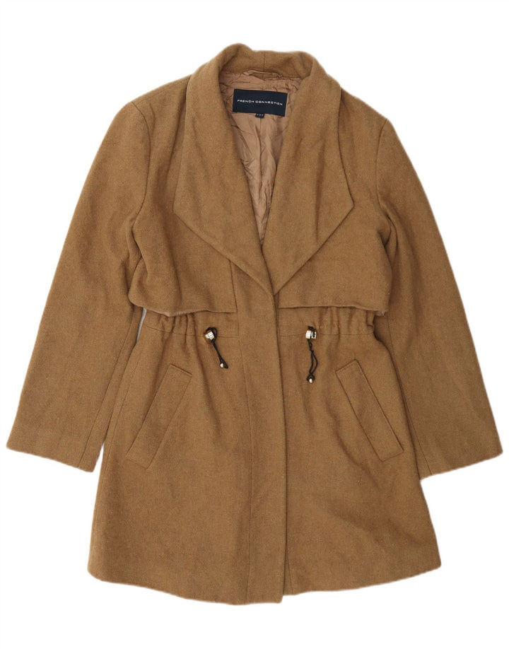 French Connection Manteau Femme UK 8 Petite Laine Beige