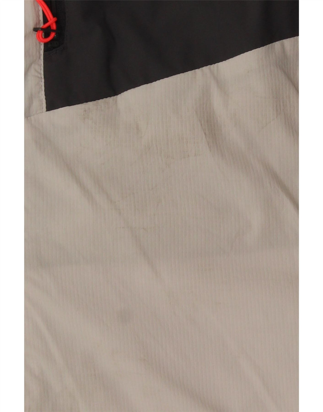 Jack Wolfskin Veste coupe-vent pour femme UK 18 XL Blanc Colourblock
