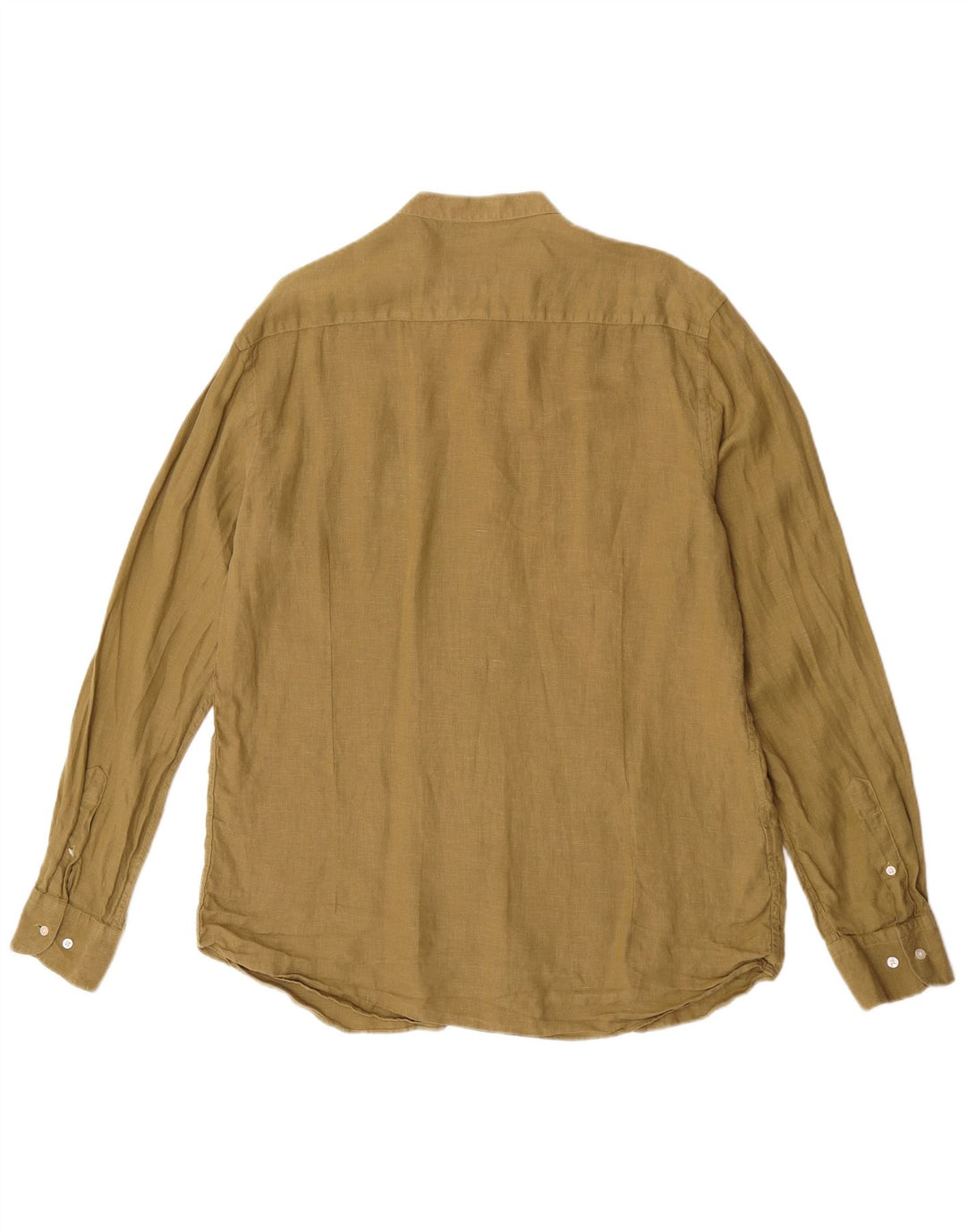 Massimo Dutti Chemise Homme XL Kaki Lin