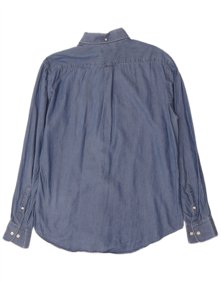 Gant Chemise Madison Regular Fit Homme Bleu Moyen Coton