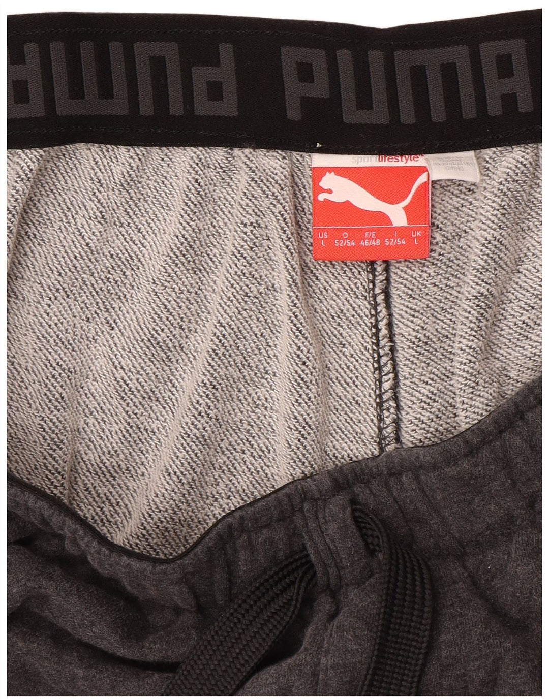 PUMA Short de sport pour hommes, grand, gris