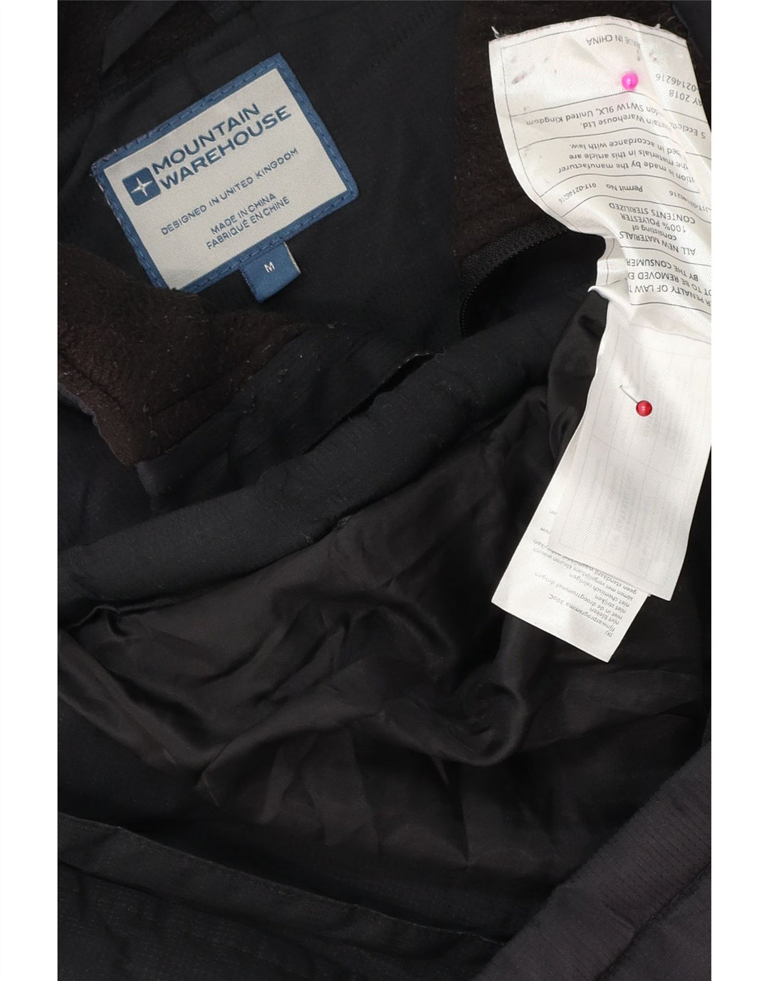 MOUNTAIN WAREHOUSE Gilet rembourré pour homme UK 38 Bleu marine moyen Polyester