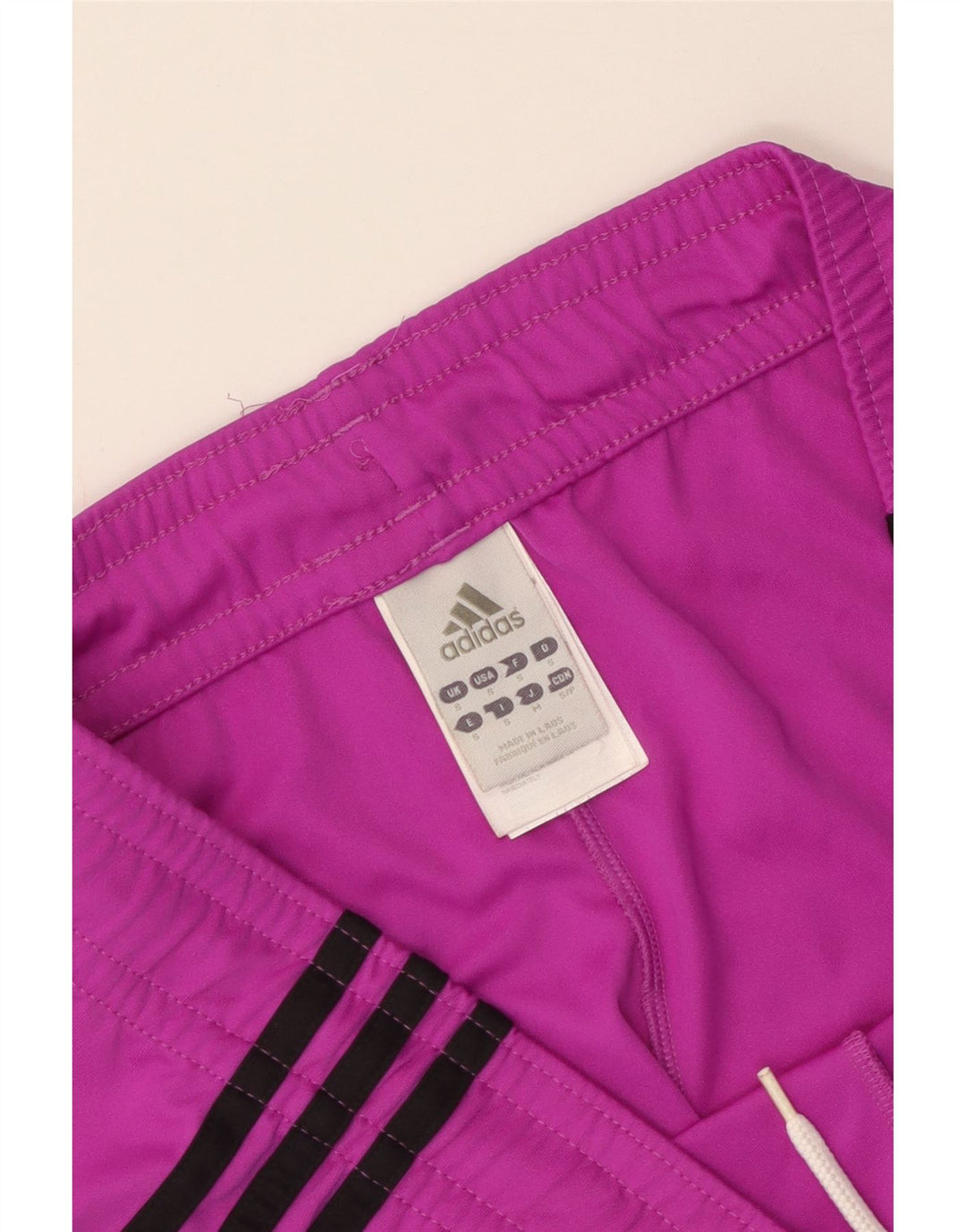Adidas Short de sport Climalite pour homme, petit, violet, polyester