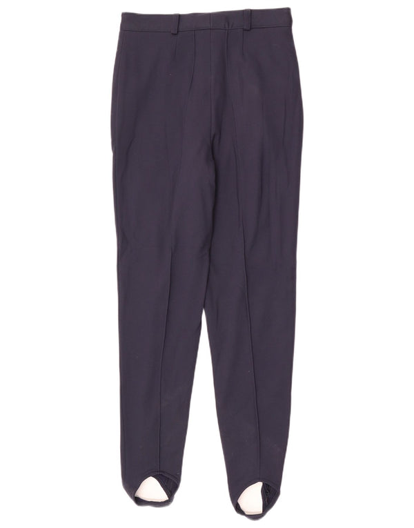 Fila Pantalon décontracté étrier pour femme IT 44 Medium W28 L30 Bleu marine Acrylique