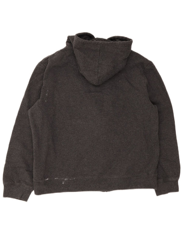 Fila Pull à capuche zippé graphique garçon 15-16 ans Gris Coton