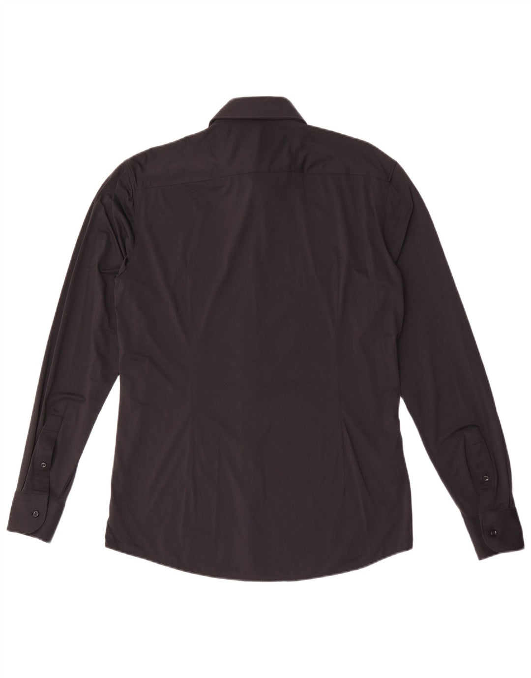 Hugo Boss Chemise slim fit pour homme taille 40 noir moyen polyamide
