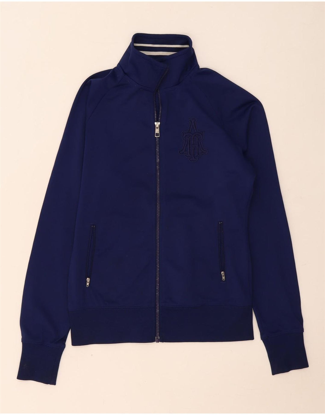 Nike Veste de survêtement graphique pour femme UK 12 Bleu marine moyen