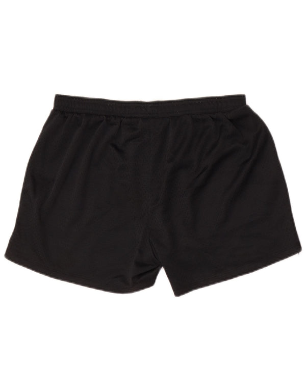 Champion Short de sport pour femme UK 12 Medium Noir Polyester