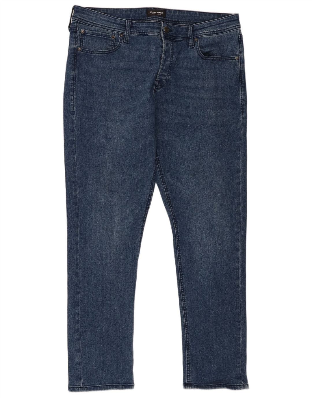 Jack & Jones Jean Slim Homme W36 L32 Bleu Coton