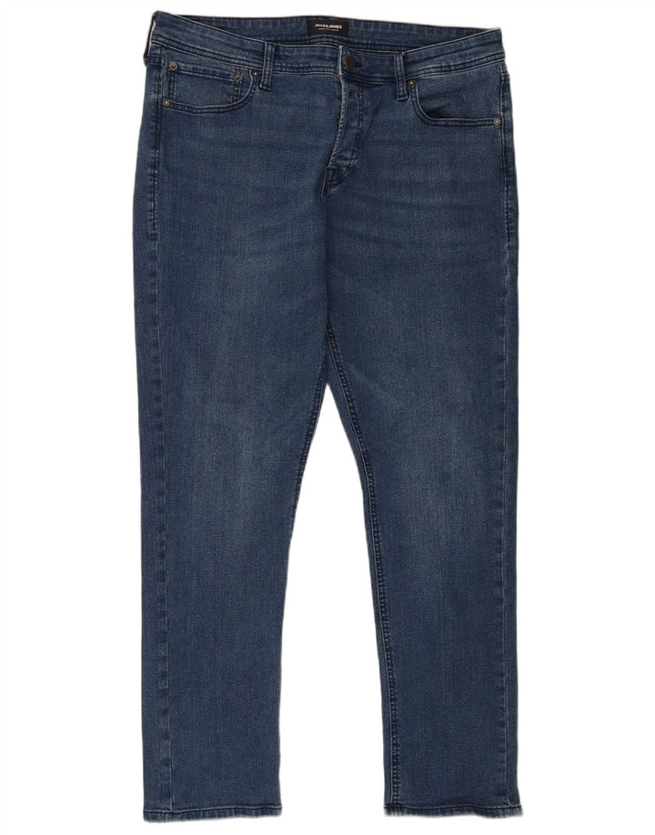 Jack & Jones Jean Slim Homme W36 L32 Bleu Coton