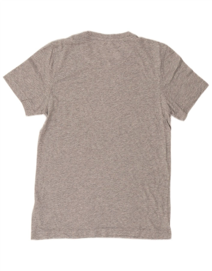 REEBOK T-Shirt Homme Top XS Gris Moucheté Coton
