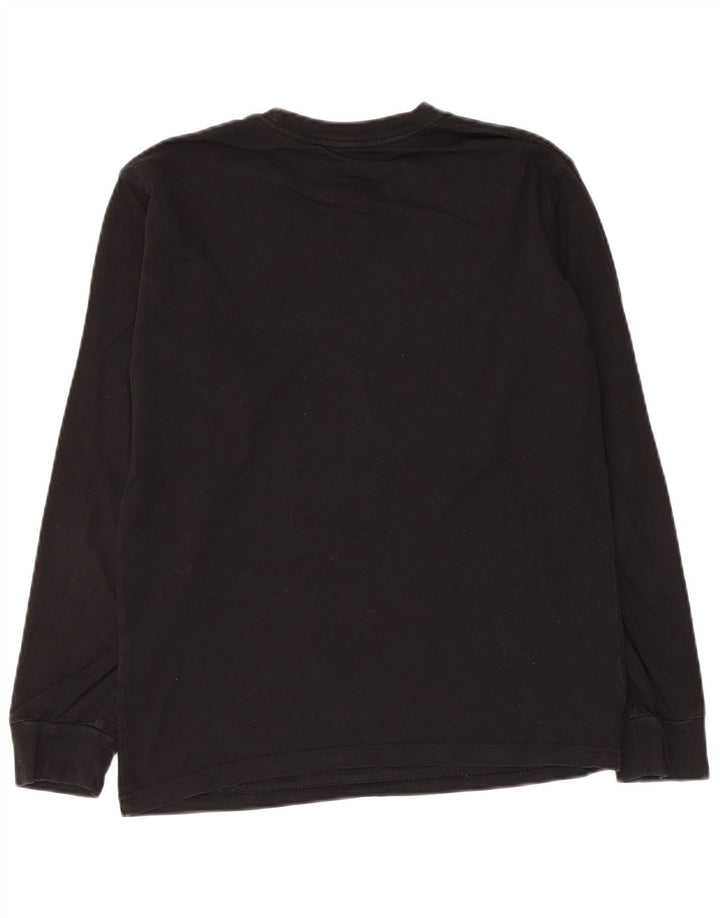 Vans Haut coupe classique à manches longues pour hommes, petit coton noir