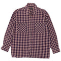 Rosengarten Chemise en flanelle pour homme Taille 41/42 Grand coton à carreaux bleus
