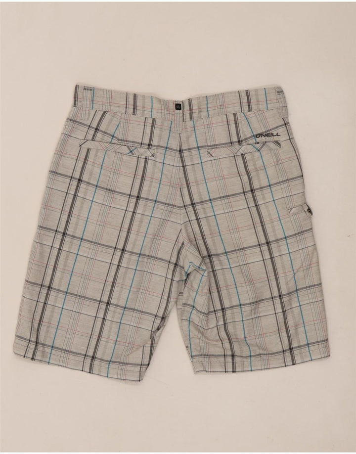 O'NEILL Short Chino Homme W29 Petit Gris Carreaux Polyester