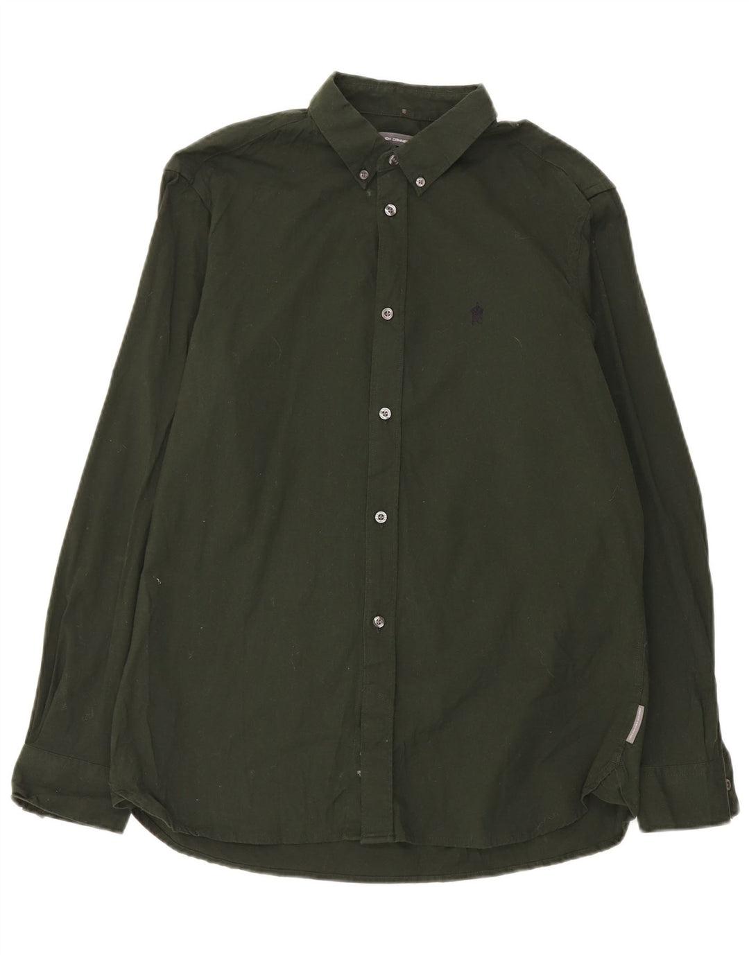 French Connection Chemise Homme XL Vert Coton