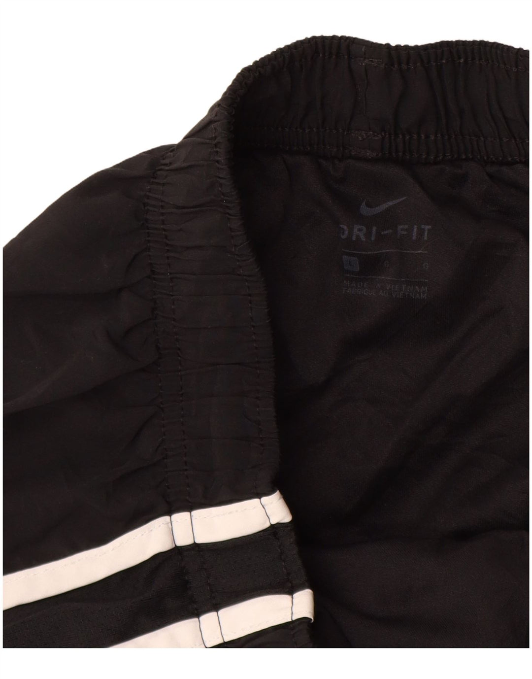 Nike Short de sport Dri Fit pour femme UK 16 Large Noir Polyester