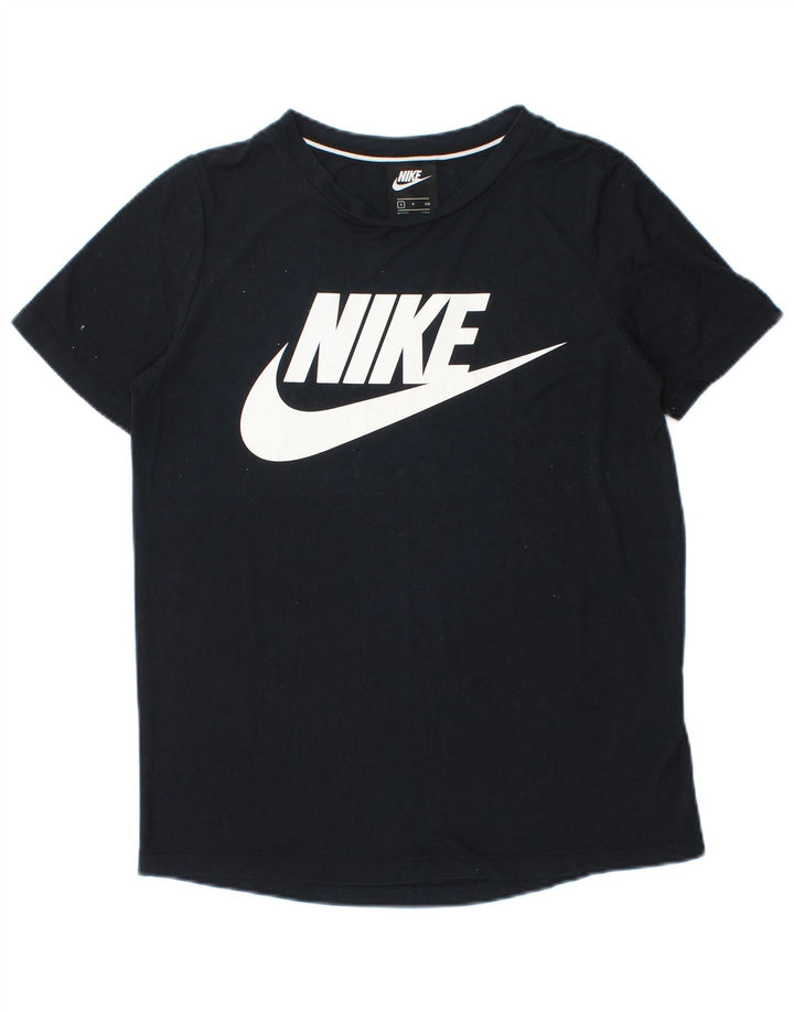 Nike T-shirt graphique pour homme Petit noir Polyester