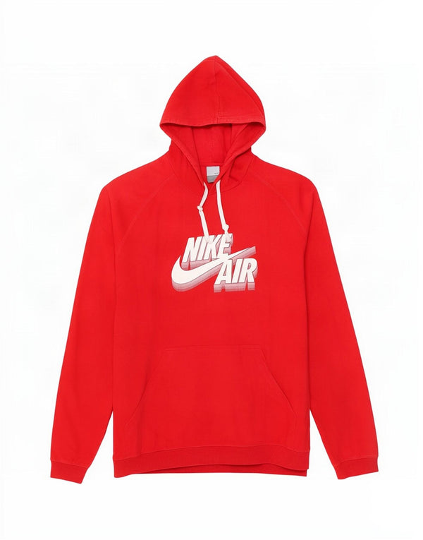Nike Pull à capuche graphique pour homme UK 45/47 XL Rouge Coton