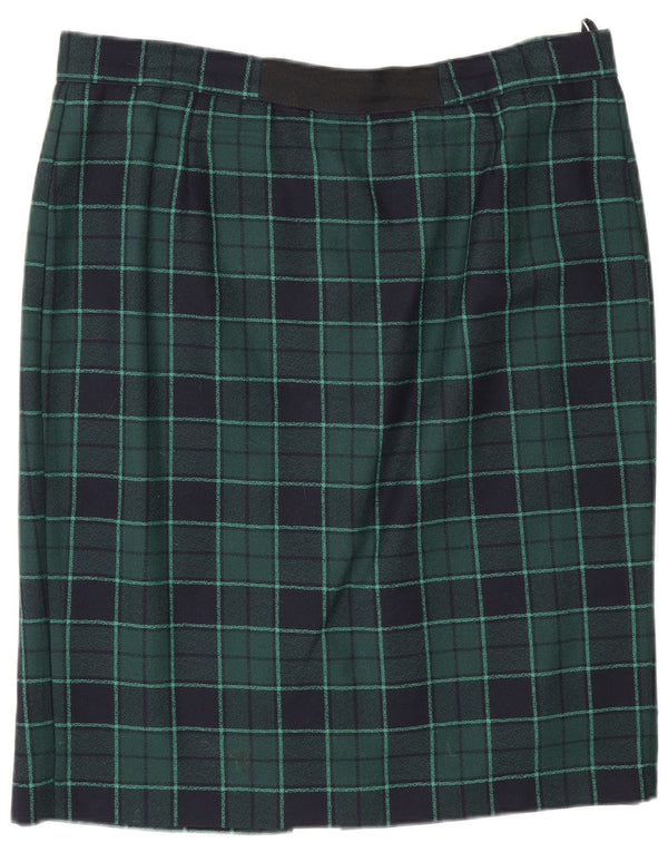 Yarell Jupe crayon femme EU 40 Medium W32 Vert Plaid