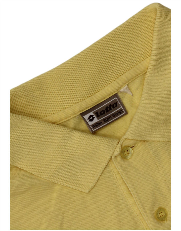 Lotto Polo Homme Jaune Moyen