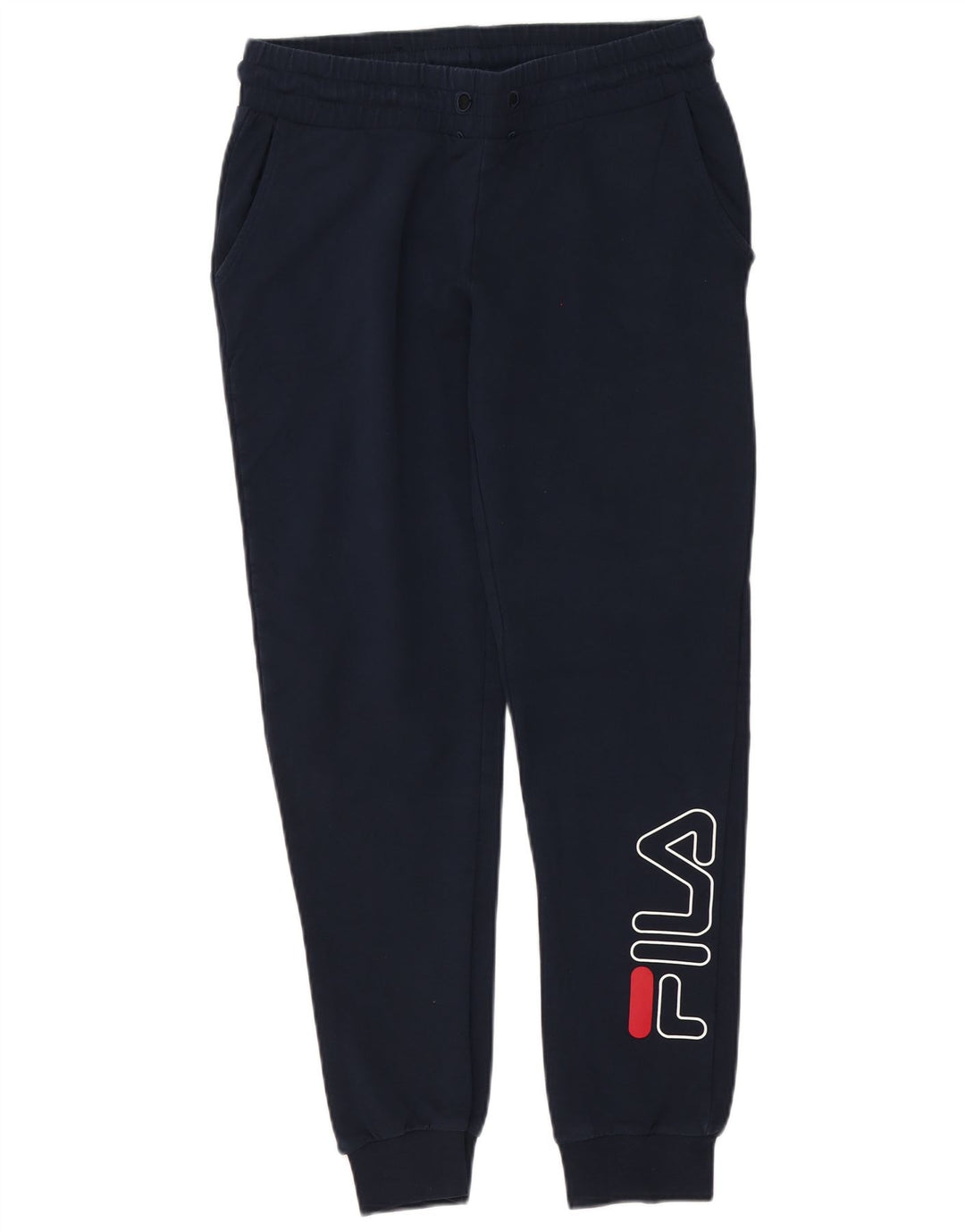 Fila Pantalon de Survêtement Graphique Homme Bleu Marine Moyen
