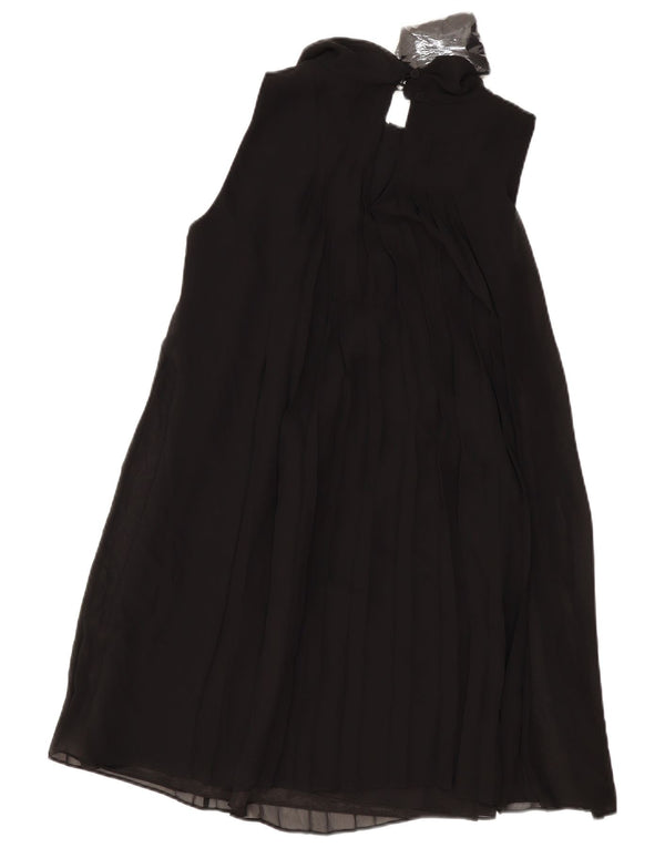 Coast Robe trapèze sans manches pour femme UK 42 Medium Noir Polyester