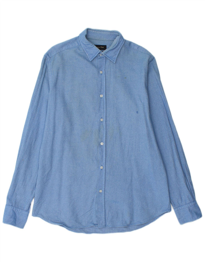 Massimo Dutti Chemise Homme Bleu Moyen