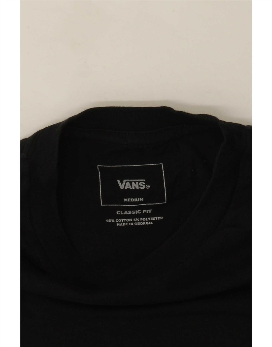 Vans T-shirt coupe classique pour homme en coton color block gris moyen