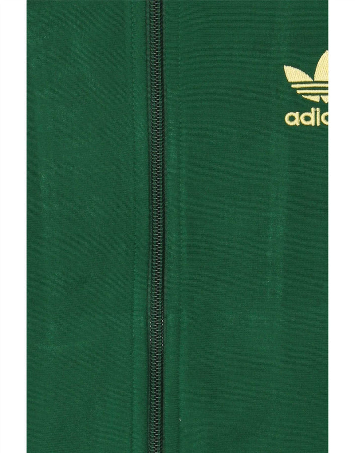 Adidas Veste de survêtement pour homme XS Vert Polyester