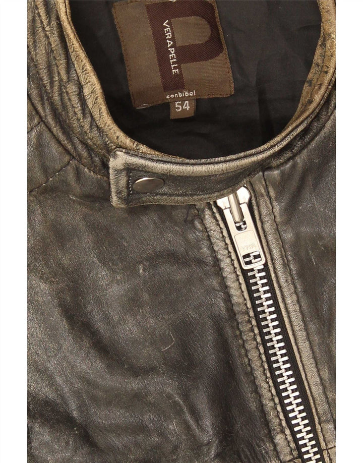 Conbipel Veste en cuir homme IT 54 XL Noir