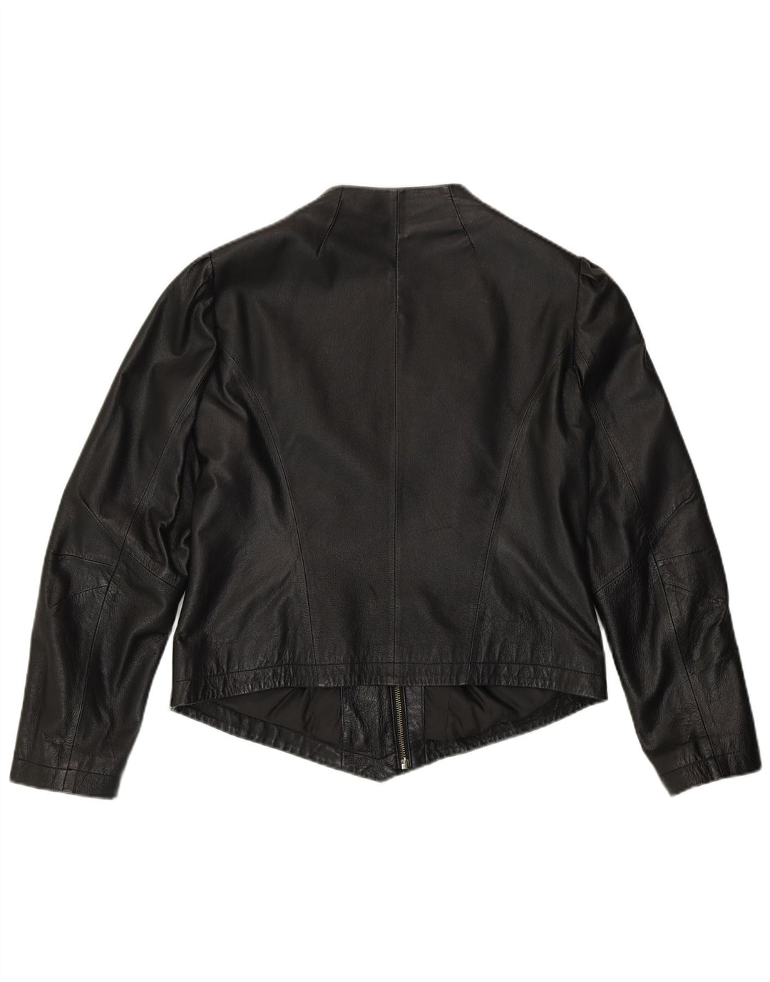 South Veste en cuir pour femme UK 14 Cuir noir moyen