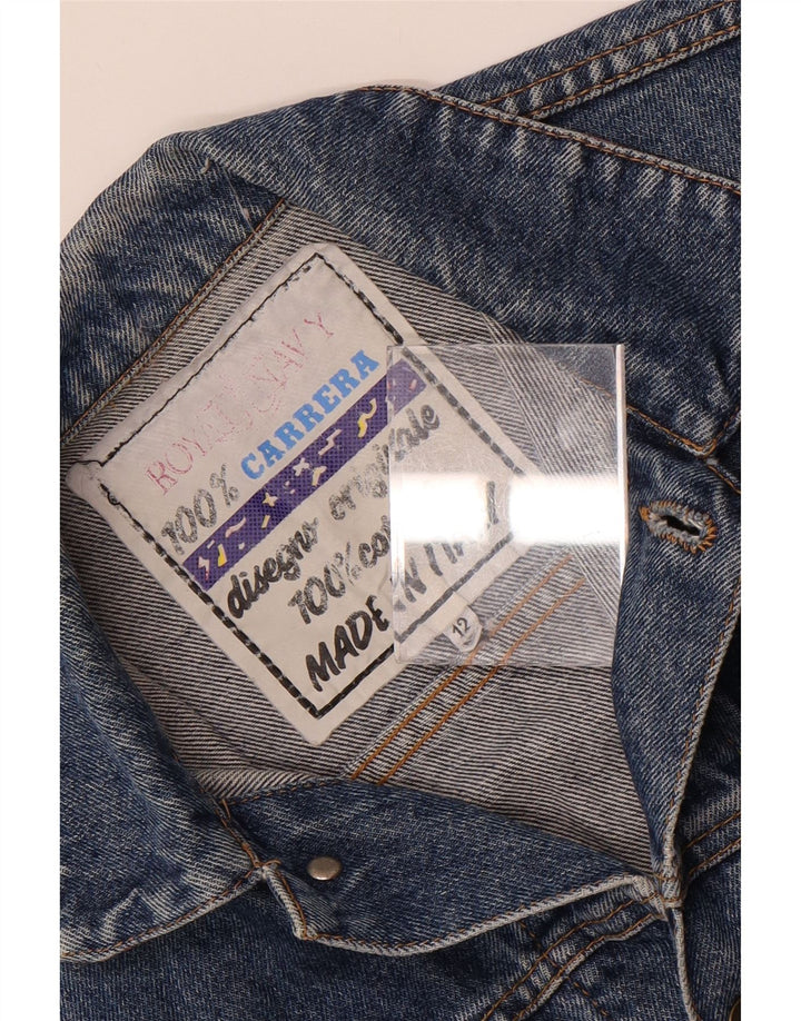 Carrera Veste en jean coupe ample garçon 11-12 ans Bleu Coton