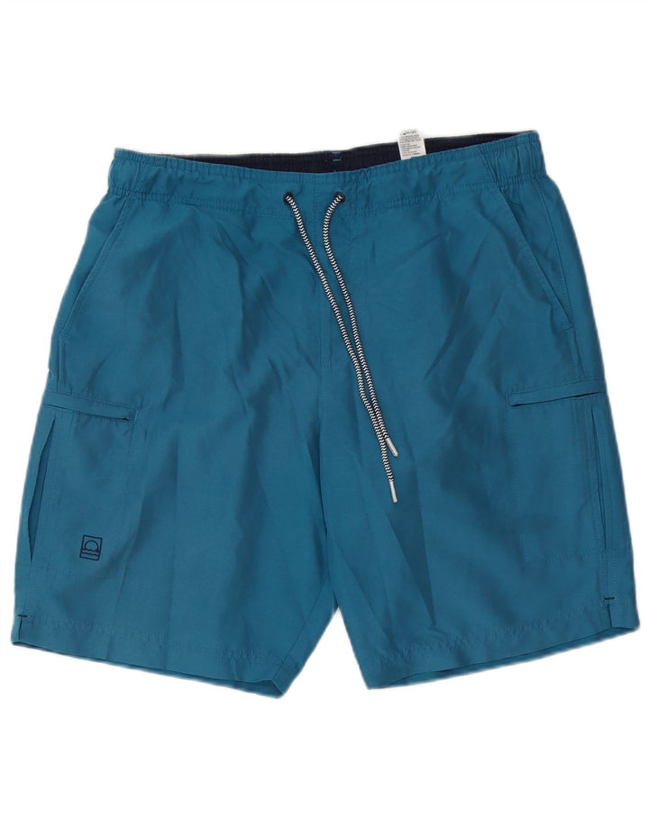 Marks & Spencer Short de Bain Peacock Cargo Homme Bleu Moyen Polyester