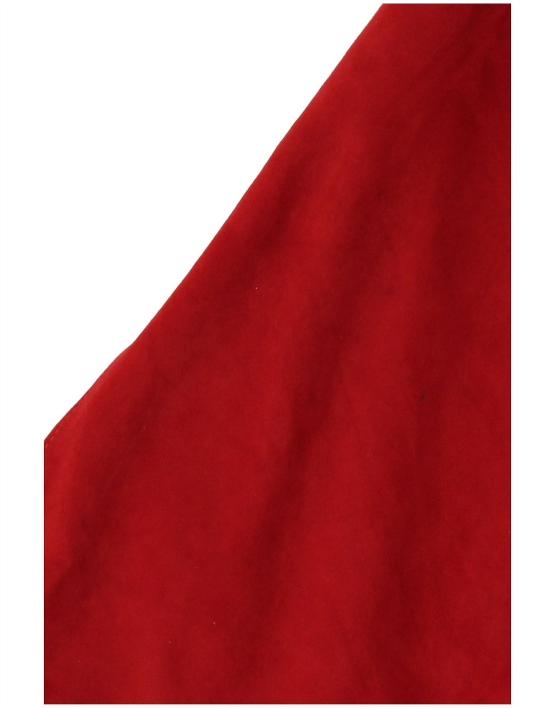 VINTAGE Femme Daim 2 Pièces Jupe Ensemble UK 14 Moyen W30 Cuir Rouge